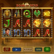Lab Casino - Book of Dead Slot Game - Premium Pokies