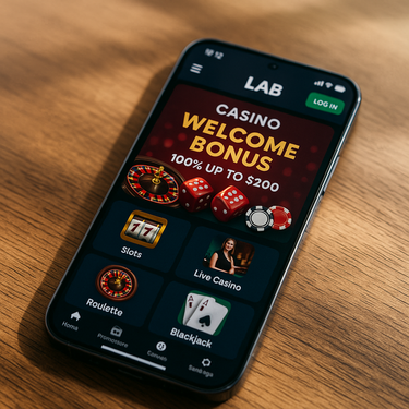 Lab Casino - Mobile Platform - Responsive Gaming on Smartphone and Tablet